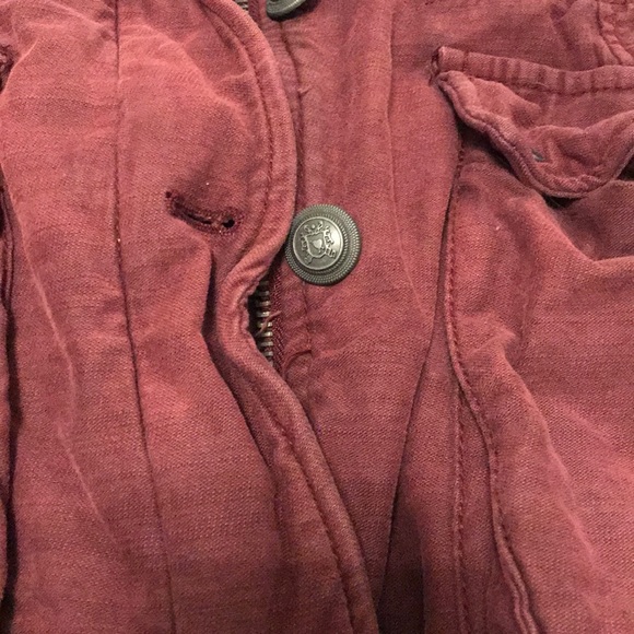 FREE PEOPLE MILITARY JACKET - Picture 6 of 8